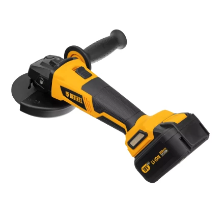 Машина углошлифовальная аккумуляторная бесщет. Denzel BLG-IB-18-125-4 27005, Li-ion, 18 В купить в Нефтеюганске