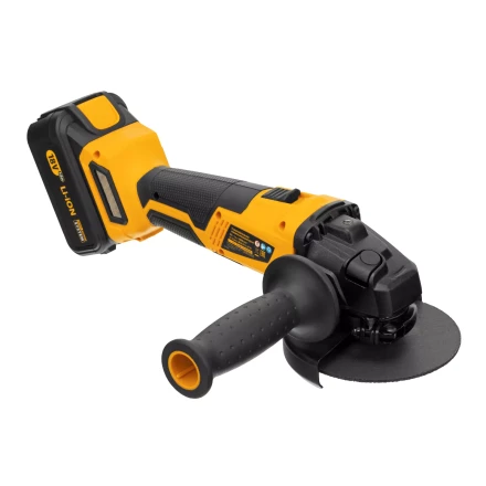 Машина углошлифовальная аккумуляторная бесщет. Denzel BLG-IB-18-125-4 27005, Li-ion, 18 В купить в Нефтеюганске