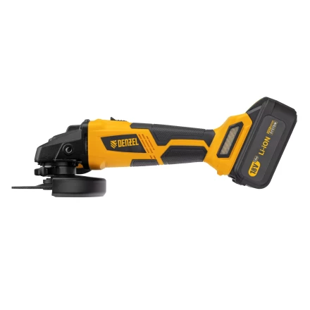Машина углошлифовальная аккумуляторная бесщет. Denzel BLG-IB-18-125-4 27005, Li-ion, 18 В купить в Нефтеюганске