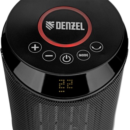 Тепловентилятор керамический Denzel DTFC-2000X, 2 кВт, wi-fi, пульт, динамик, вращение, 3 реж. 96426 купить в Нефтеюганске