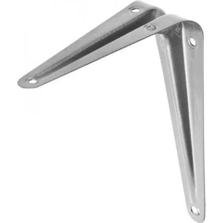 Уголок-кронштейн STAYER &quot;MASTER&quot;, 125х100мм, серый 37401-2 купить в Нефтеюганске