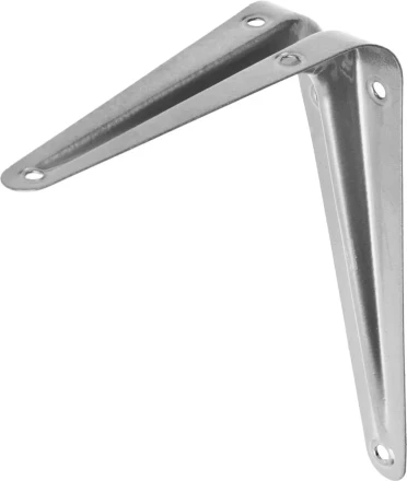 Уголок-кронштейн STAYER &quot;MASTER&quot;, 125х100мм, серый 37401-2 купить в Нефтеюганске