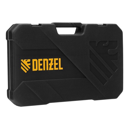 Набор инструментов Denzel 15803, 1/2&quot;, 1/4&quot;, CrV, S2, пластиковый кейс, 100 предметов купить в Нефтеюганске