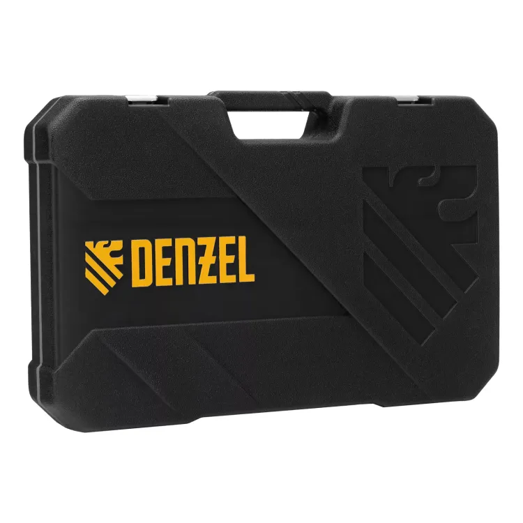 Набор инструментов Denzel 15803, 1/2", 1/4", CrV, S2, пластиковый кейс, 100 предметов купить в Нефтеюганске
