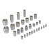 Набор инструментов Denzel 15803, 1/2&quot;, 1/4&quot;, CrV, S2, пластиковый кейс, 100 предметов купить в Нефтеюганске