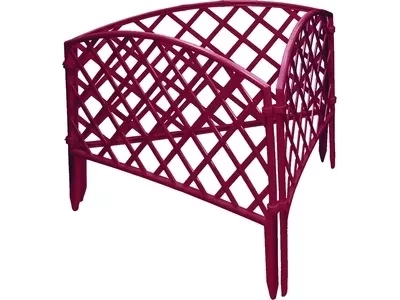 Забор декоративный &quot;Плетенка&quot;, 24 х 320 см, терракот  Россия 65026 купить в Нефтеюганске