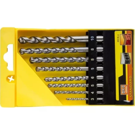 Набор STAYER Сверла "STANDARD" по бетону, 3, 4, 5, 6, 6, 8, 8,10мм, 8шт 2912-H8_z01 купить в Нефтеюганске
