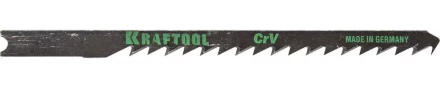 Полотна KRAFTOOL, U244D, для эл/лобзика, Cr-V, по дереву, ДВП, ДСП, фигурный рез, US-хвост., шаг 4мм, 75мм, 2шт 159623-4 купить в Нефтеюганске