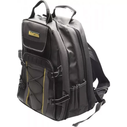 Рюкзак KRAFTOOL &quot;INDUSTRIE&quot; для инструмента, 2 внутренних отделения, 49 карманов размер 430х360х230мм 38745 купить в Нефтеюганске