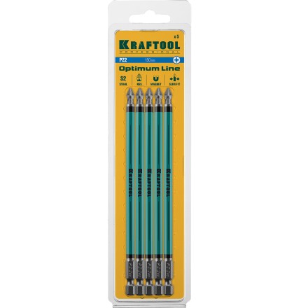 Биты KRAFTOOL OPTIMUM PZ 26124-2-150-5 купить в Нефтеюганске