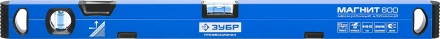 Уровень усиленный магнитный с зеркальным глазком серия ПРОФЕССИОНАЛ ЗУБР ПРО-М 400 мм купить в Нефтеюганске