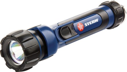 Фонарик светодиодный, противоударный, влагозащищённый,  1 яркий Led, 2хАА, Stern 90520 купить в Нефтеюганске