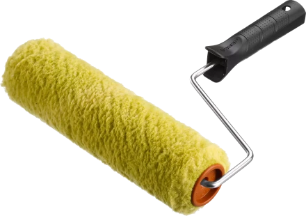 ЗУБР СИНТЕКС, 48 х 180 мм, бюгель 6 мм, ворс 18 мм, все виды ЛКМ, малярный валик (03515-18) купить в Нефтеюганске