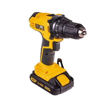 Дрель-шуруповерт аккумуляторная CDL-IB-14-02 Denzel 26112 купить в Нефтеюганске