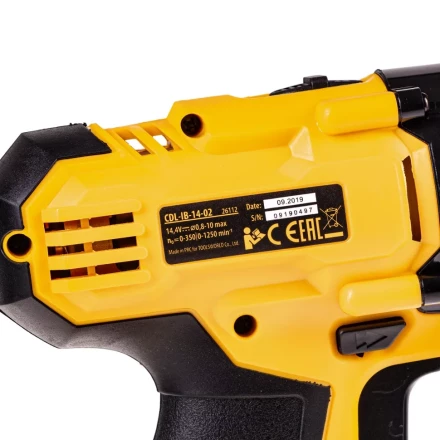 Дрель-шуруповерт аккумуляторная CDL-IB-14-02 Denzel 26112 купить в Нефтеюганске