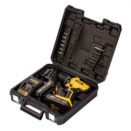 Дрель-шуруповерт аккумуляторная CDL-IB-14-02 Denzel 26112 купить в Нефтеюганске