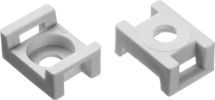 Площадки под хомут-стяжку усиленные ПХС-У белые нейлоновые серия МАСТЕР купить в Нефтеюганске