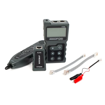 LAN-тестер КВТ KT 8209 для витой пары с поддержкой PoE (86208) купить в Нефтеюганске