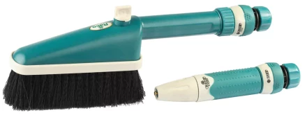 Набор RACO для мойки: щетка, распылитель и два соединителя, 1/2&quot; 4260-55/407C купить в Нефтеюганске