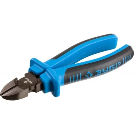 Бокорезы ЗУБР эксцентриковое расположение шарнира, особостойкое спец. покрытие Н12Х1 (никель/хром), двухкомпонентные рукоятки, 160мм 2201-5-16_z01 купить в Нефтеюганске