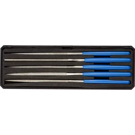 Набор ЗУБР &quot;ЭКСПЕРТ&quot; Надфили с алмазным напылением в пластиковом боксе, P 140, 160х80мм, 5 предметов 33388-160-H5 купить в Нефтеюганске