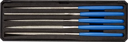 Набор ЗУБР &quot;ЭКСПЕРТ&quot; Надфили с алмазным напылением в пластиковом боксе, P 140, 160х80мм, 5 предметов 33388-160-H5 купить в Нефтеюганске