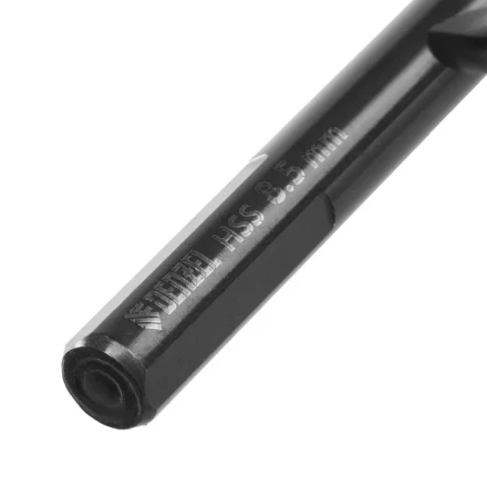 Сверло по металлу, 8,5 мм, HSS-Tin, Golden Tip, 8 шт. Denzel 717220 купить в Нефтеюганске