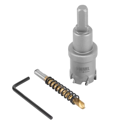 Коронка по металлу твердосплавная, 26 мм Denzel 724006 купить в Нефтеюганске