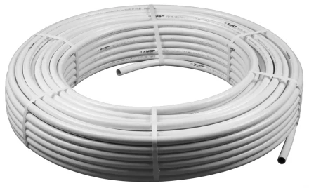 Труба металлопластиковая ЗУБР, 20мм, толщ. стенки 2мм, мет. слоя 0,2мм, макс. давл/10атм при т-ре 95 град, 100 м 51455-20-100 купить в Нефтеюганске