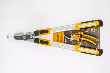 Набор: Сучкорез телескопический 22-29” и секатор прямого реза Denzel 7760505 купить в Нефтеюганске