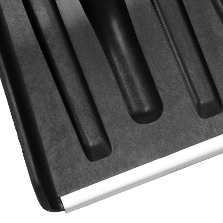 Лопата для уборки снега полипропиленовая Stels, 275х365х790 мм, стальной черенок, Россия, 61654 купить в Нефтеюганске