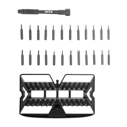 Набор для точных работ 26 в 1 MTX , универсальный, сталь CrV 135677 купить в Нефтеюганске