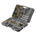 Набор инструментов Denzel 15804, 1/2&quot;, 1/4&quot;, CrV, S2, пластиковый кейс, 122 предмета купить в Нефтеюганске
