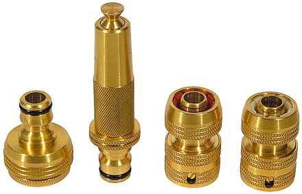 Набор RACO &quot;Profi&quot;, Наконечник, адаптер и соединители 1/2&quot;х3/4&quot;х1&quot;, латунь, 5 предметов 4246-55058B купить в Нефтеюганске