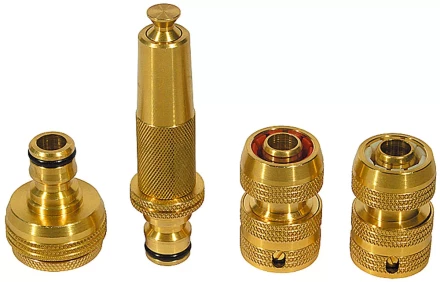 Набор RACO &quot;Profi&quot;, Наконечник, адаптер и соединители 1/2&quot;х3/4&quot;х1&quot;, латунь, 5 предметов 4246-55058B купить в Нефтеюганске