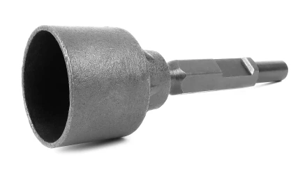 Насадка для отбойного молотка MESSER для забивания труб. Диаметр 80 мм.  НЕХ-30 купить в Нефтеюганске