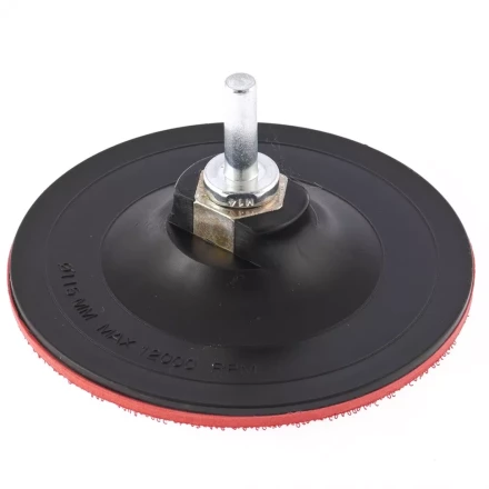 Насадка для дрели и УШМ с липучкой 115 мм твердая MATRIX артикул 76229 купить в Нефтеюганске