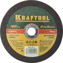 Круги отрезные абразивные по нерж.стали KRAFTOOL 36252-180-1.6
