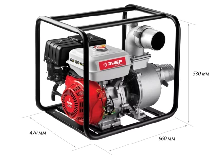 Мотопомпа бензиновая ЗБМП-1600 серия МАСТЕР купить в Нефтеюганске
