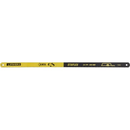 Полотно STAYER &quot;PROFI&quot; &quot;STAYER-FLEX&quot; по металлу, биметаллическое, 24TPI, 300 мм, 50 шт 15932-S50 купить в Нефтеюганске