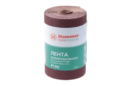 Лента шлифовальная в рулоне HAMMER Flex  216-003 купить в Нефтеюганске