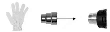 Фен строительный ELITECH ТВ 1600 К купить в Нефтеюганске