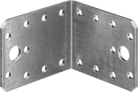 ЗУБР УК-2.5, 55 x 70 x 70 x 2.5 мм, цинк, крепежный уголок (31012-70) купить в Нефтеюганске