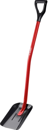 ЗУБР МАСТЕР, 295 х 230 х 1200 мм, полотно 1.5 мм, закалено, стальной изогнутый черенок с рукояткой, тип ЛСП, совковая лопата (39525) купить в Нефтеюганске