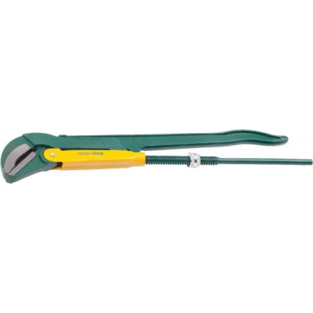 Ключ KRAFTOOL трубный, рычажный, тип &quot;PANZER-V&quot;, изогнутые губки, цельнокованный, Cr-V сталь, 3&quot;/670мм 2735-30_z01 купить в Нефтеюганске