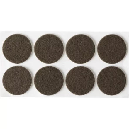 Накладки STAYER &quot;COMFORT&quot; на мебельные ножки, самоклеящиеся, фетровые, коричневые, круглые - диаметр 25 мм, 8 шт 40910-25 купить в Нефтеюганске