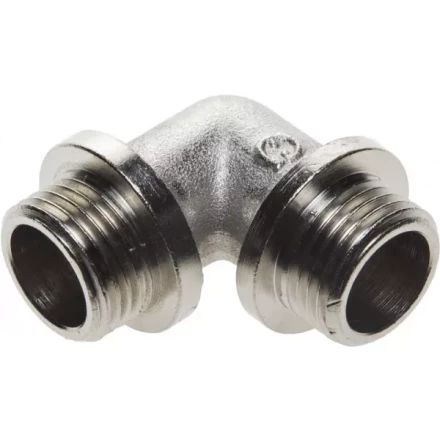 Уголок GENERAL FITTINGS с упором, никелированная латунь, ш/ш, 1/2&quot; 51072-S/S-1/2 купить в Нефтеюганске