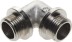 Уголок GENERAL FITTINGS с упором, никелированная латунь, ш/ш, 1/2&quot; 51072-S/S-1/2 купить в Нефтеюганске