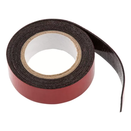 Лента клейкая на вспененной основе, двусторонняя, черная, 19 мм х 1.5 м Matrix 89085 купить в Нефтеюганске