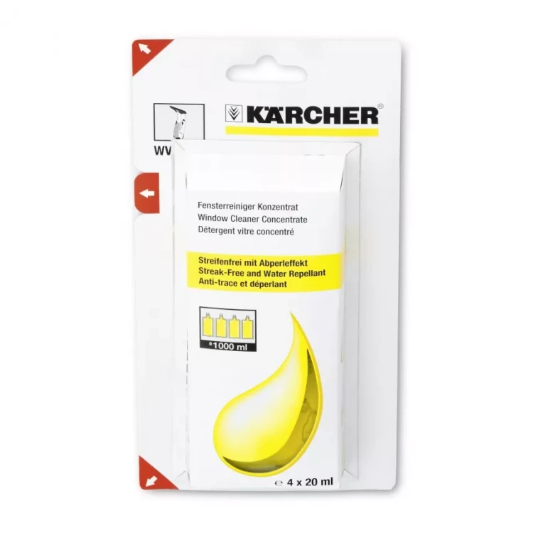 Концентрат для мойки окон, 4х20 мл KARCHER купить в Нефтеюганске
